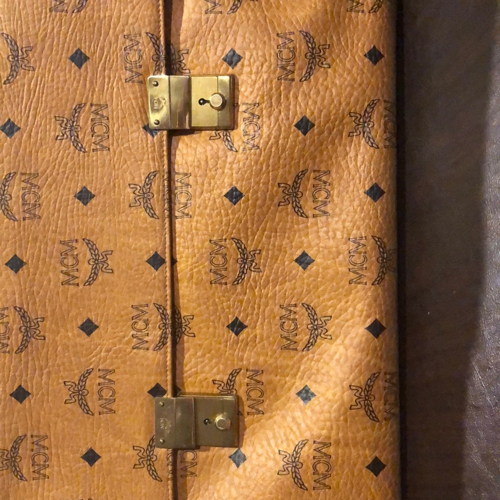Authentic Leather Mcm Brief Case/Document Holder! - image 8